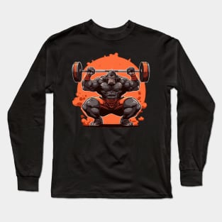 gorilla at gym Long Sleeve T-Shirt